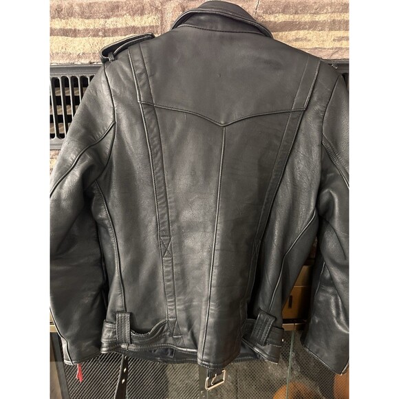 vintage leather jacket drag specialties Size 10 - Picture 8 of 16